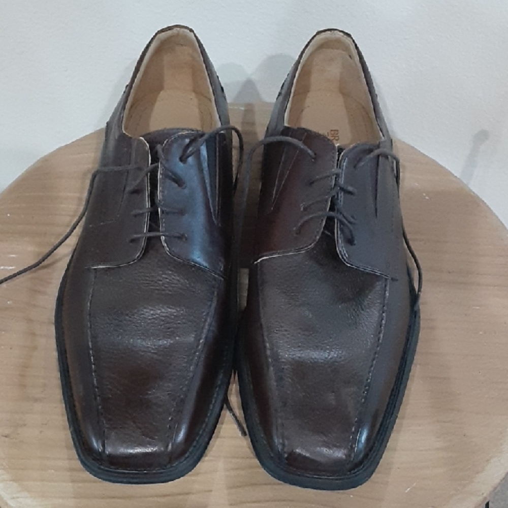 Brass Boot "Walking Gloves" Brown Leather Bicycle Toe Oxfords 9.5M